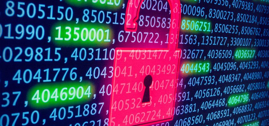 neon pink lock over numeric code